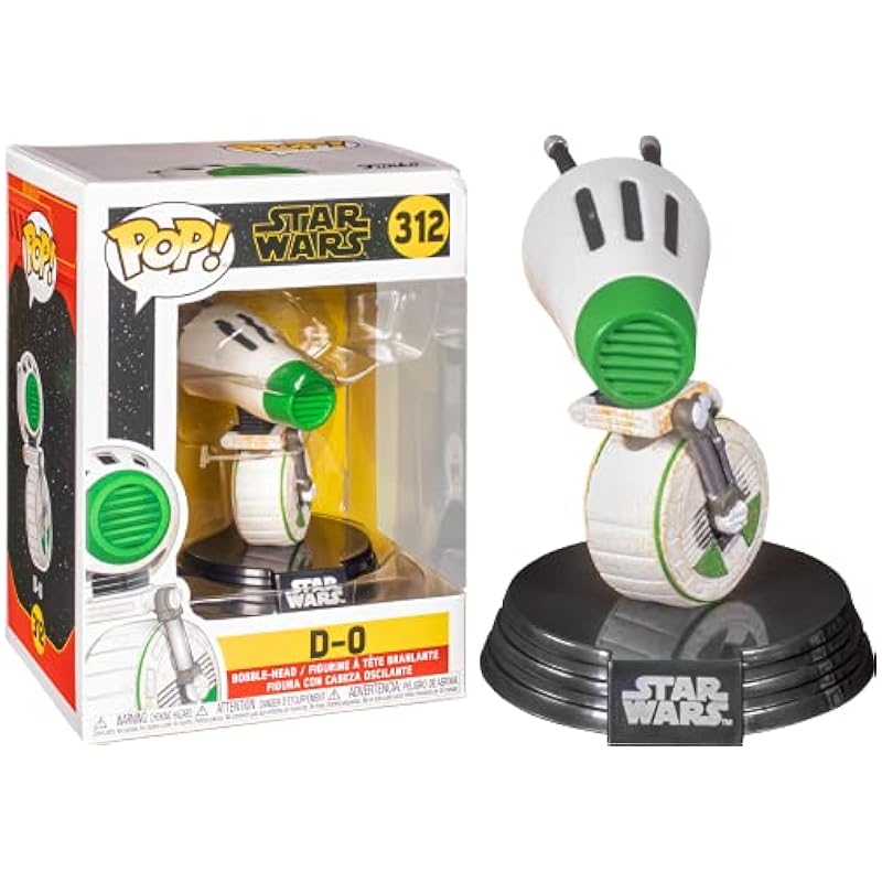 Funko Funko Pop! Star Wars: Episode 9, Rise of Skywalker - D-O Action Figures