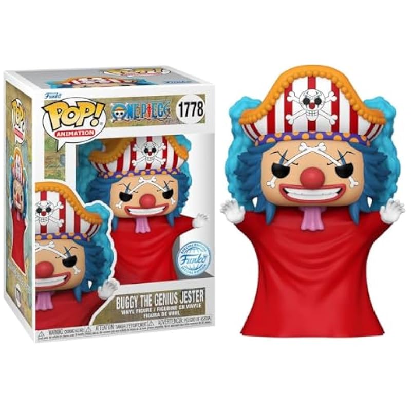 Statues Funko Funko POP! Animation 1778 Buggy The Genius Jester Special Edition