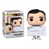 Funko Pop The Office Fun Run + Protector: Pop! TV Vinyl Figure (Collector Gift Set Bundled with ToyBop Box Protector Case) (Michael with Check) Funko Bobbleheads