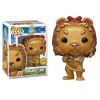 Funko The Wizard of Oz + Pop Protector: Pop! Movies Vinyl Figure 85th Set Bundled with ToyBop Brand Box Protector Collector Case (Cowardly Lion Gold Metallic Chase) Cowardly L Funko Statues