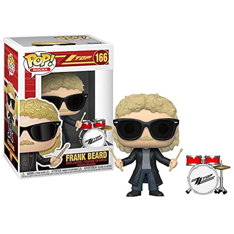 Action Figures Funko Funko POP Rocks: ZZ Top- Frank Beard