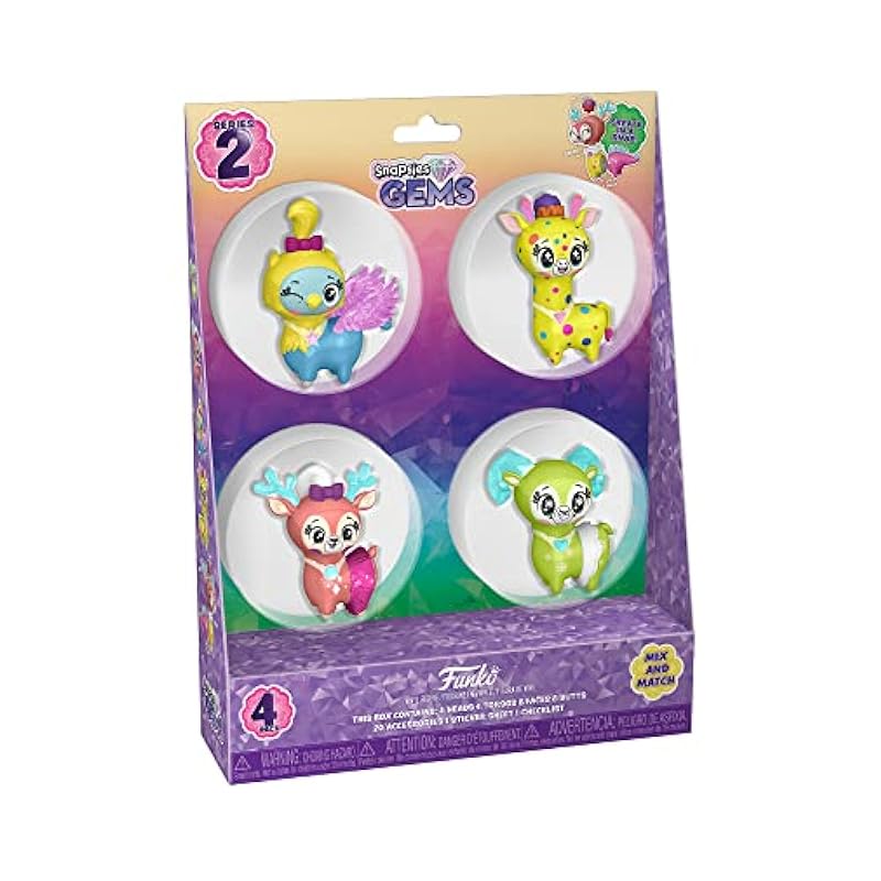 Funko Playsets Funko Snapsies: Wave 3 Gems - 4PK (Easter)