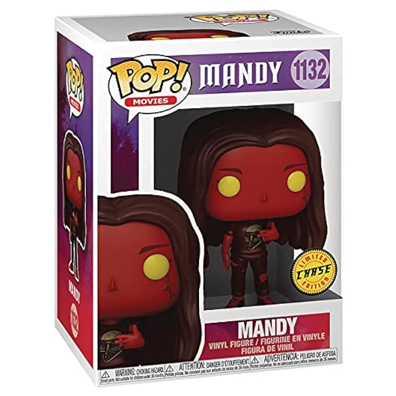 POP Mandy - Mandy Limited Edition Chase Funko Vinyl Figure (Bundled with Compatible Pop Box Protector Case), Multi, 3.75 inches Funko Bobbleheads