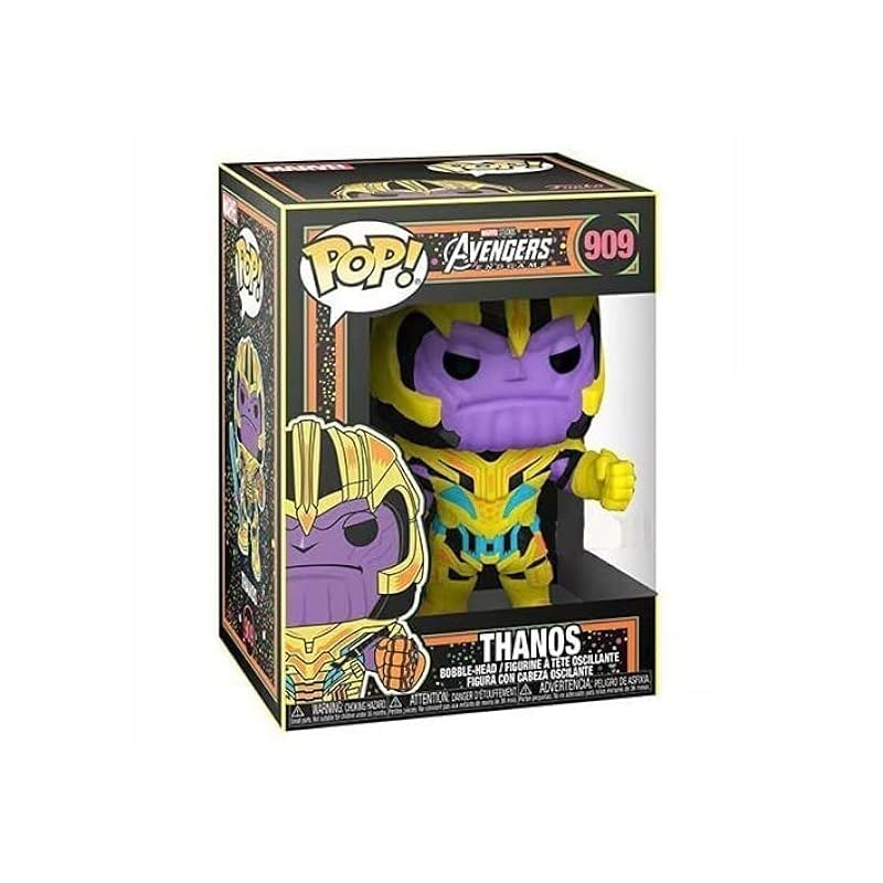 Bobbleheads Funko Funko Marvel Pop: Blacklight - Thanos Blacklight #909