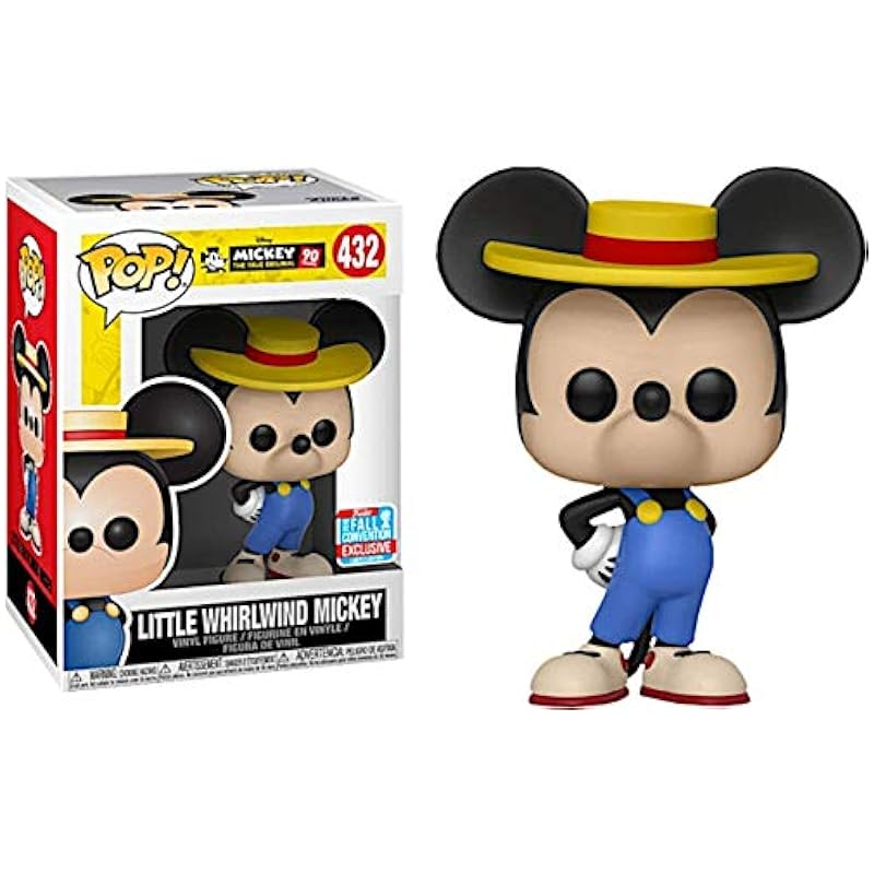 Bobbleheads Funko Pop Vinyl Disney Little Whirlwind Mickey Mouse 90th Anniversary Collection #432