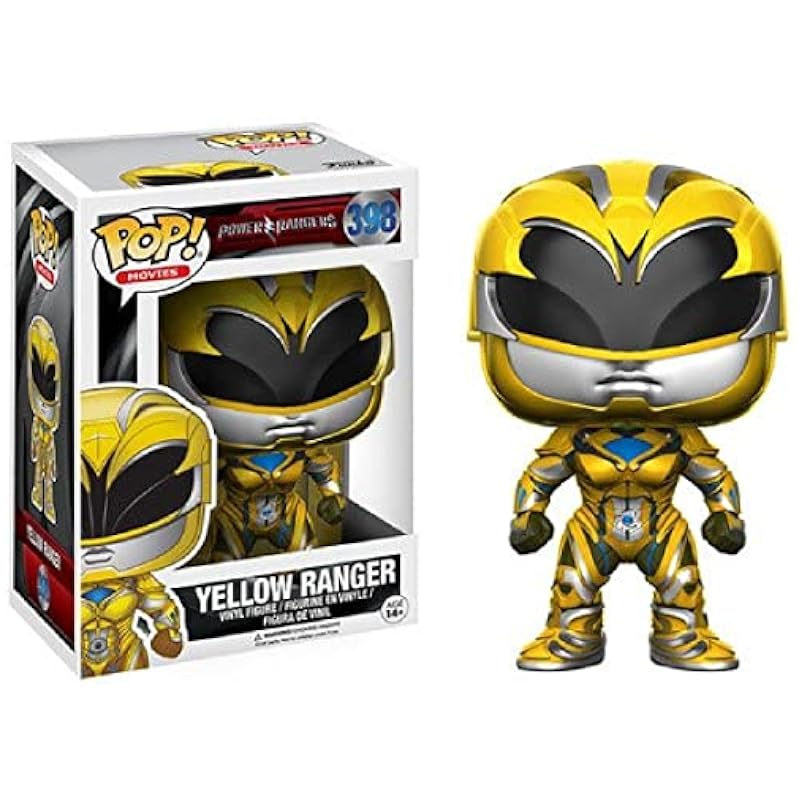 Statues Funko Funko POP Movies: Power Rangers Yellow Ranger Toy Figure