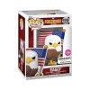 Funko Pop! TV: Peacemaker - Eagly, Amazon Exclusive (Flocked) Multicolor Funko Bobbleheads
