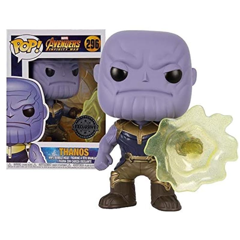 Funko Funko Pop Avengers Infinity War Thanos Vinyl Bobblehead Variant Figure 296 Statues