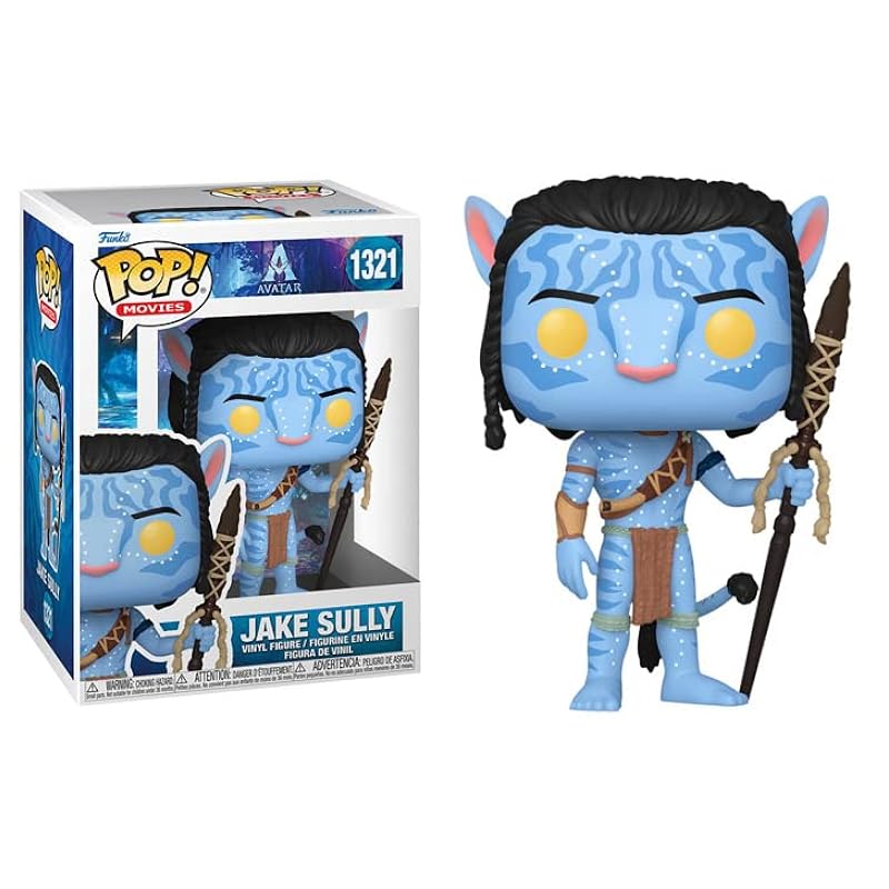 Funko POP Avatar - Jake Sully Funko Vinyl Figure (Bundled with Compatible Box Protector Case), Multied, 3.75 inches Statues