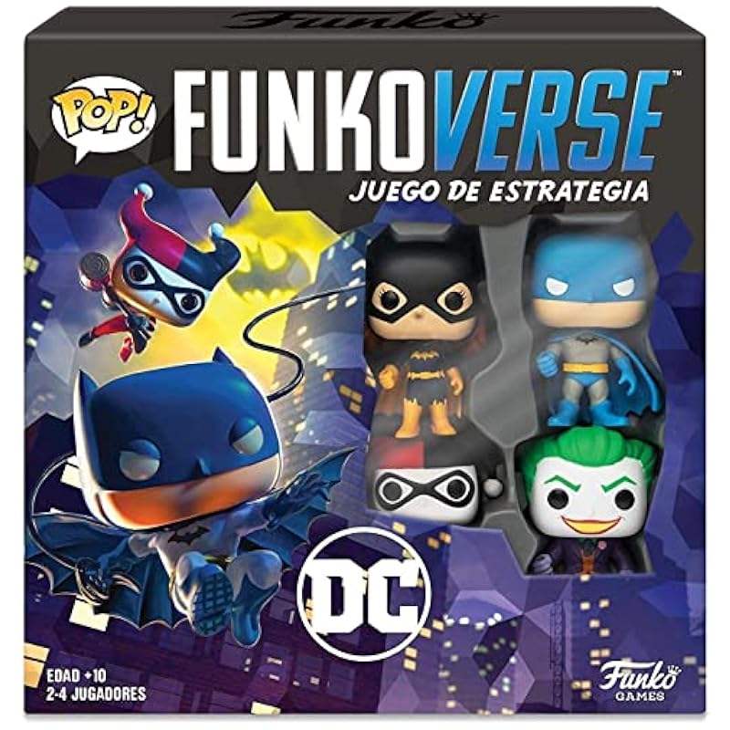 Funko Pop! Funkoverse Strategy Game: DC 100 - Base Set in Spanish, Multi Funko Board Games