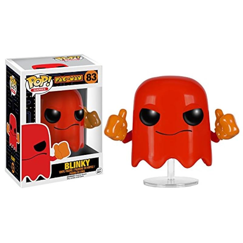 Action Figures Funko Funko POP Games: Pac-Man - Blinky Action Figure