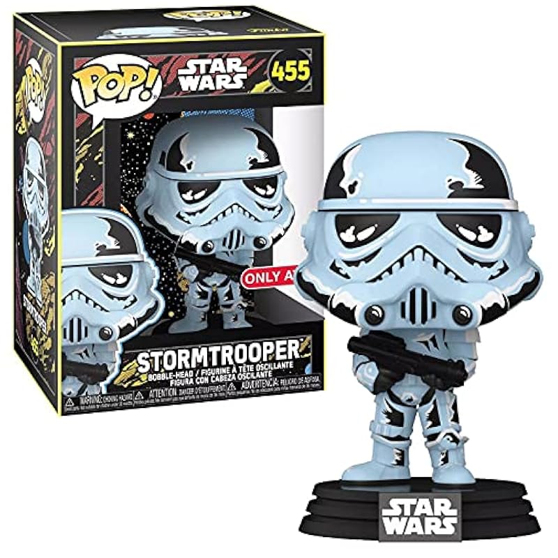 Funko Action Figures Funko POP! 455 Star Wars: Retro Series Stormtrooper Exclusive