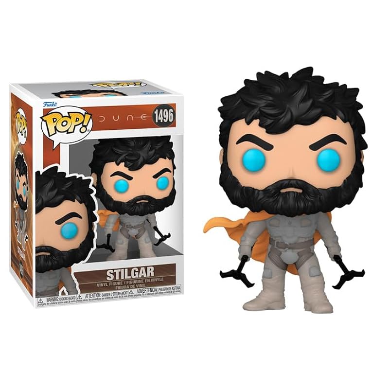 Bobbleheads Funko Funko Pop Dune Part Two + Protector: Pop! Movies Vinyl Figure (Gift Set Bundled with ToyBop Brand Box Protector Collector Case) (Stilgar)