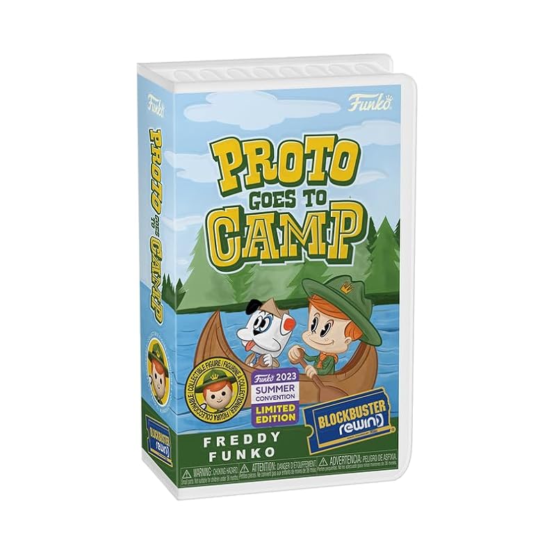 Statues Funko Funko x Blockbuster Rewind Originals - Freddy (Proto Goes to Camp) Sealed