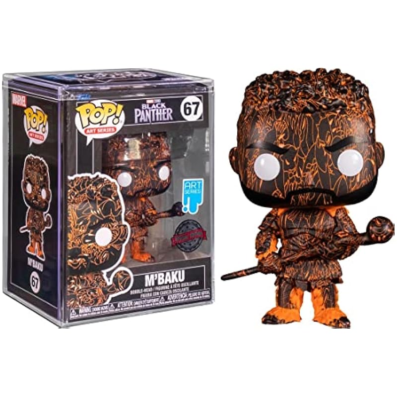 Bobbleheads Funko Funko Black Panther Legacy Pop! Artist Series Vinyl M'Baku 3.5-inch Figure