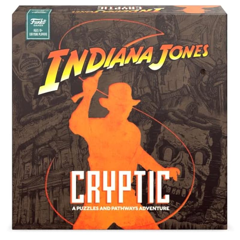 Funko Indiana Jones Cryptic Game Standard Indiana Jo Board Games Funko