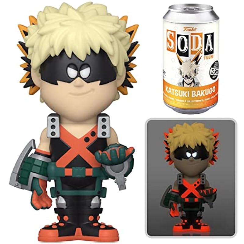 Katsuki Bakugo Vinyl Soda Figure My Hero Academia Action Figures Funko