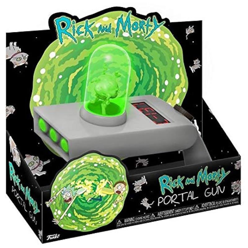 Funko Toy: Rick & Morty - Portal Gun Toy Portal Gun st Bobbleheads Funko