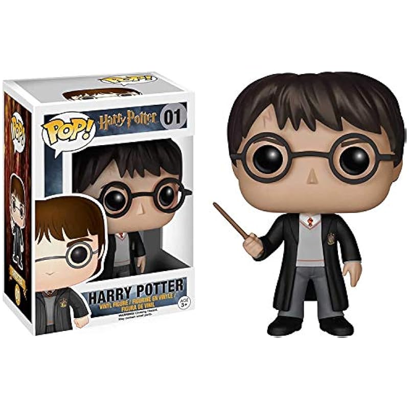 HARRY POTTER - Harry Potter #01 Funko Pop! Vinyl Figure (Includes Compatible Pop Box Protector Case) Funko Bobbleheads