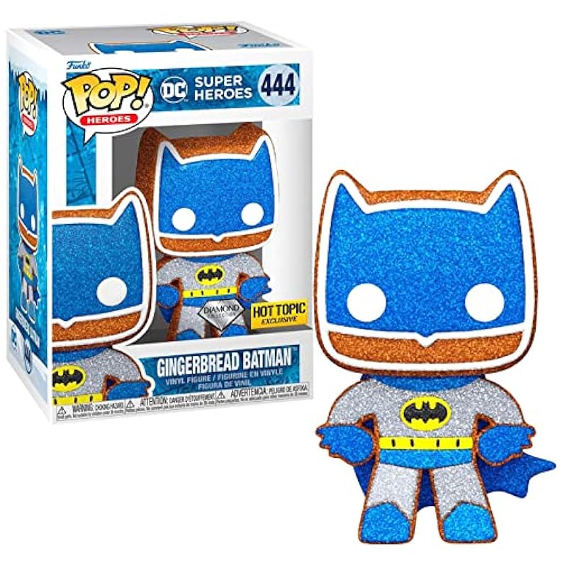 Bobbleheads Funko Funko Pop Gingerbread Batman Diamond Exclusive Protector and Box Include