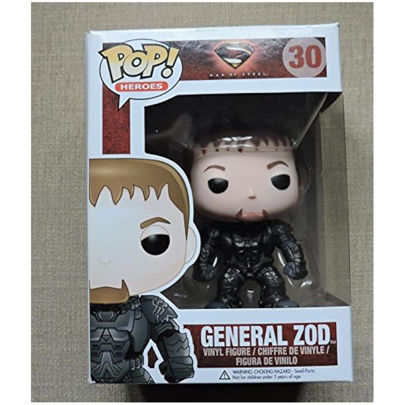 Funko Statues Funko POP Heroes Man of Steel Movie: General Zod Vinyl Figure