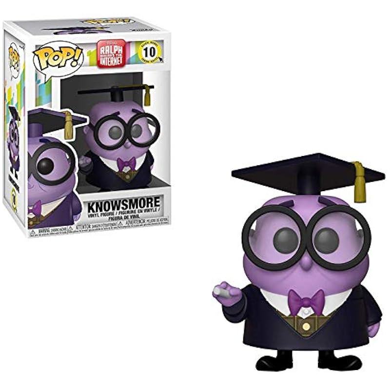Bobbleheads Funko Funko Knowsmore: Ralph Breaks The Internet x POP! Disney Vinyl Figure & 1 PET Plastic Graphical Protector Bundle [#010 / 33415 - B]