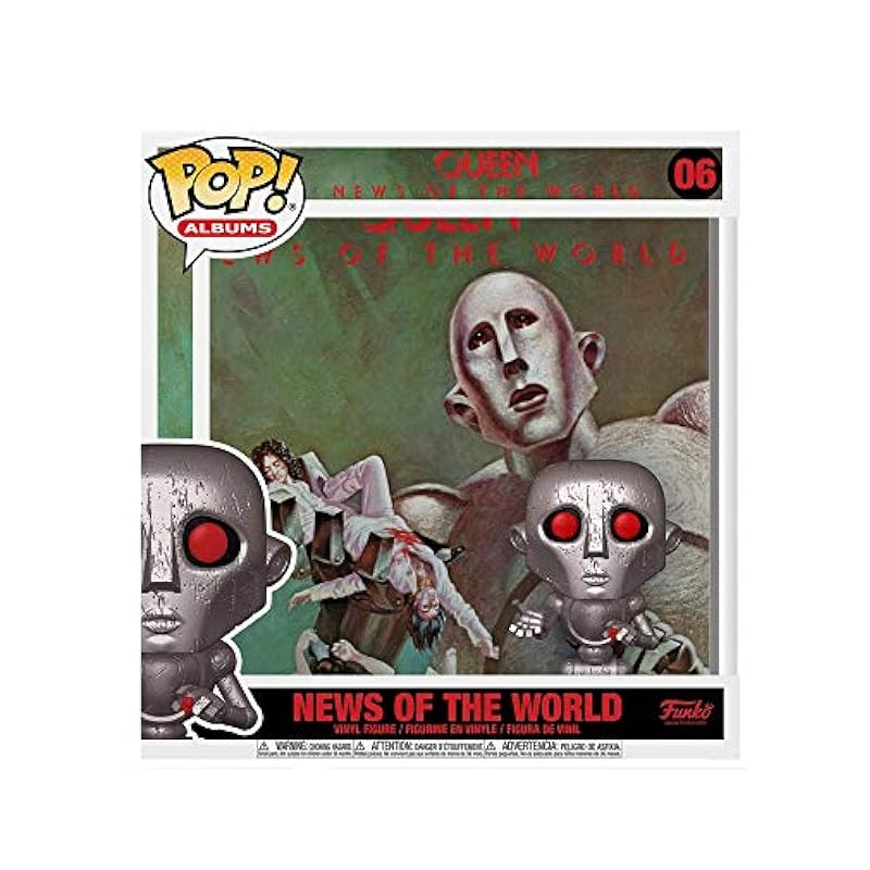 Action Figures Funko Funko POP Albums: Queen - News of The World,Multi,One Size