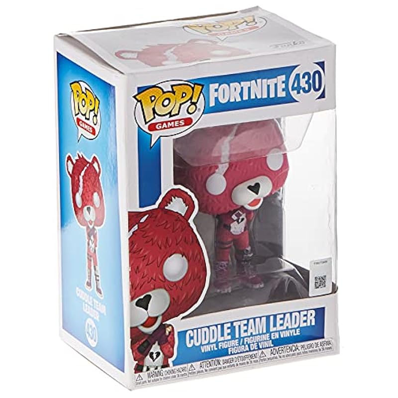 Funko Funko Pop Fortnite 430 Cuddle Team Leader Flocked (No Sticker) Statues