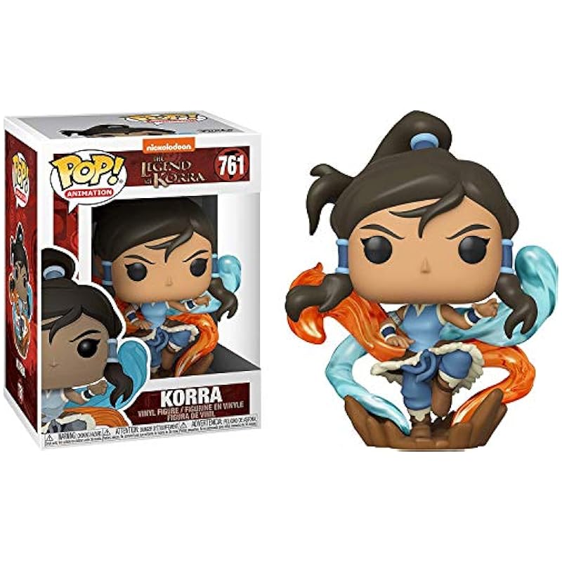 POP Legend of Korra - Korra Funko Pop! Vinyl Figure (Bundled with Compatible Pop Box Protector Case) Multied 3.75 inches Funko Action Figures