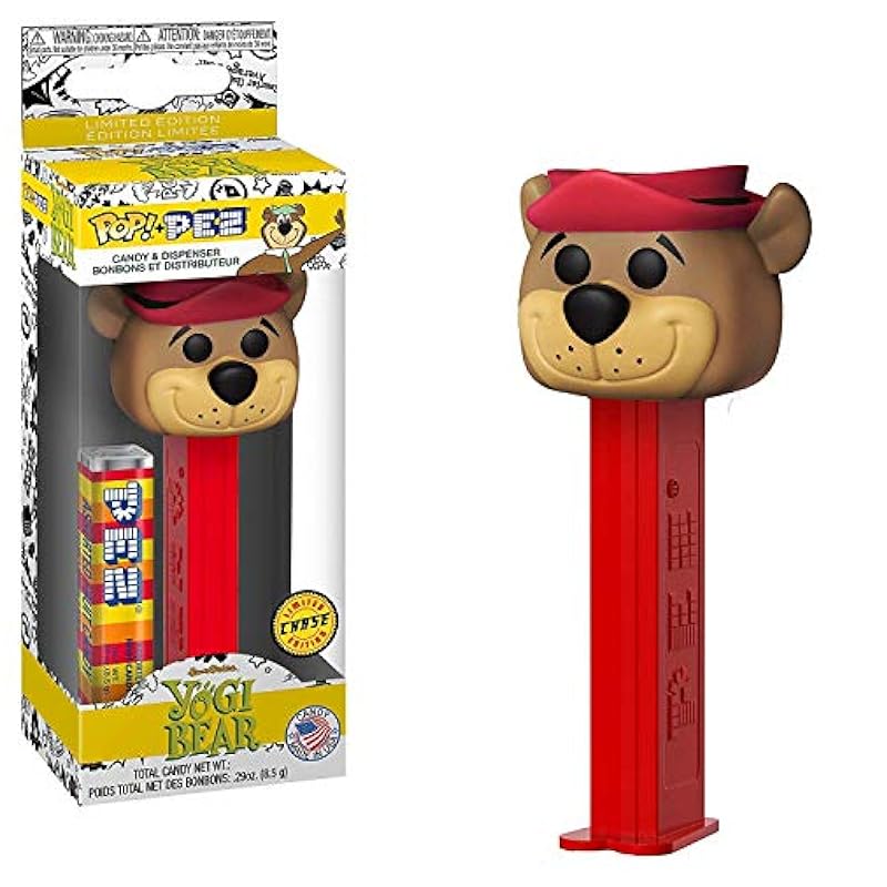 Bobbleheads Funko Funko Pop Pez: Hanna Barbera - Yogi Bear (Styles May Vary) Collectible Figure, Multi