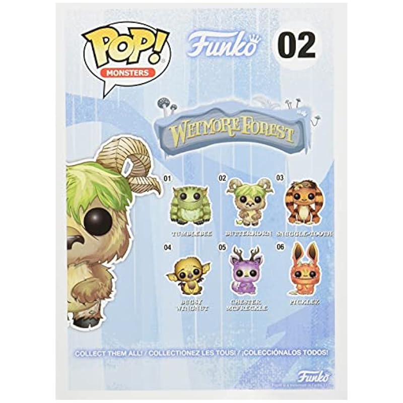 Action Figures Funko Funko POP Monsters: Monsters - Butterhorn (Fall)