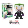 Funko Statues Funko Pop DC Super Heroes Black Suit Joker #06 Walgreens Exclusive